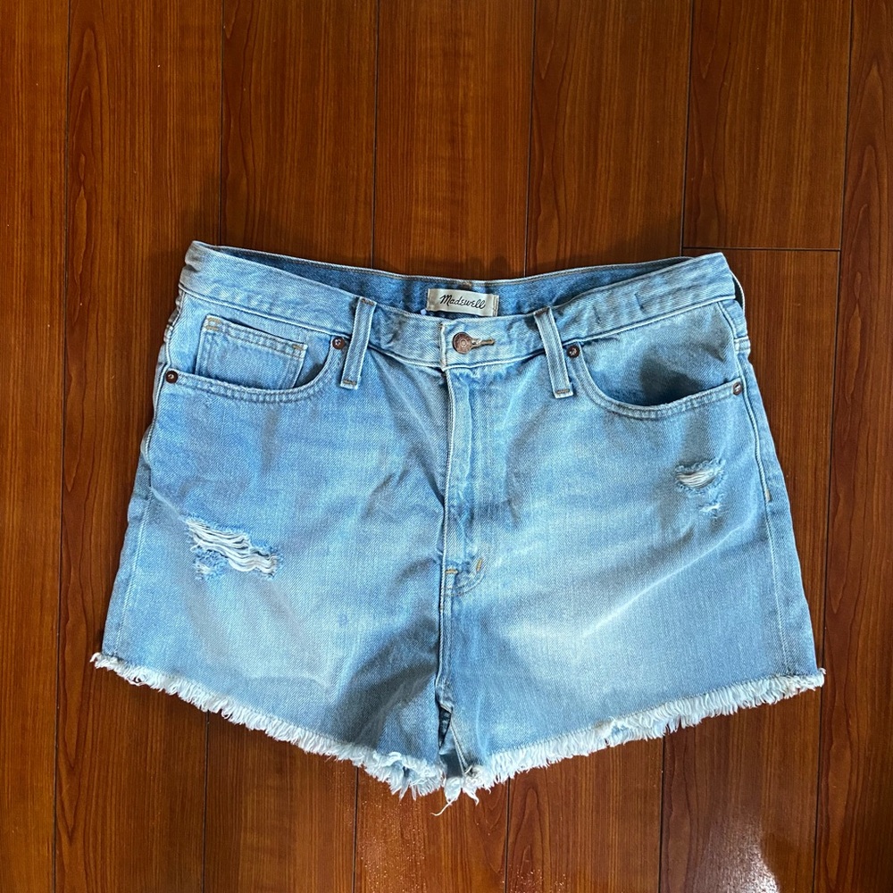 Madewell Mom Jean Shorts